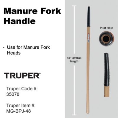 Image showing  48 in. Ash Handle for Manure Forks