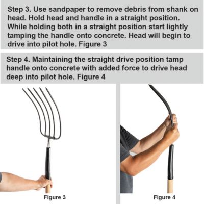 Image showing  48 in. Ash Handle for Manure Forks