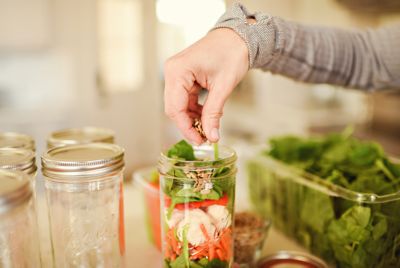 Image showing  1 qt. Wide Mouth Jars, 12 ct.