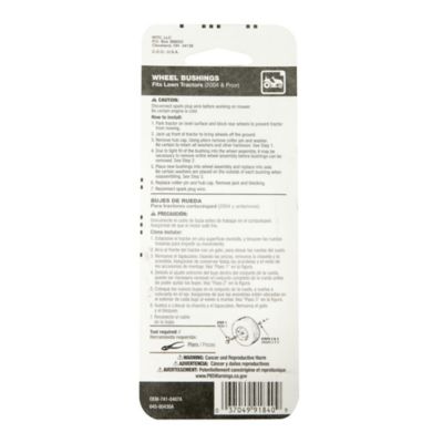 Image showing  Lawn Mower Wheel Bushing Set, 2-Pack