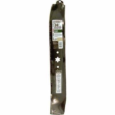 Image showing  38 in. Mulching Lawn Mower Blades for Bolens, Huskee, MTD, Troy-Bilt, Yard Machines and Yard-Man Mowers, 2-Pack