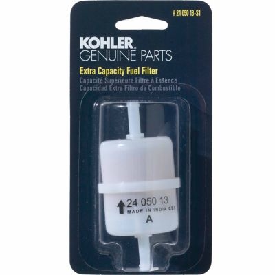 Kohler Extra Capacity Lawn Mower Fuel Filter for Kohler Command Pro, Courage, Aegis, Confidant and 7000 Series Engines