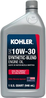 Kohler 10w 30 Universal Synthetic Blend Premium Oil 1 Qt 25 357 06s At Tractor Supply Co