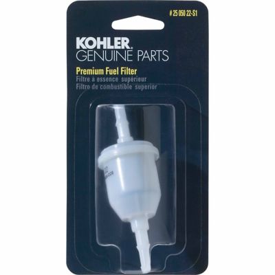 Kohler Lawn Mower Fuel Filter for Kohler Command, Courage and 7000 Series, 51 Microns, Fuel Pump-Fed Carburetors