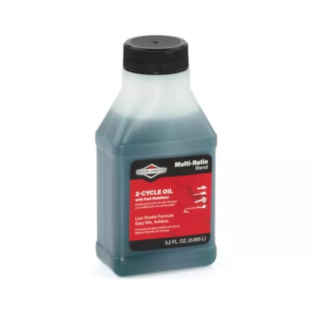 Briggs & Stratton 3.2 oz Low Smoke 2-Stroke Engine Oil 50:1 Blend Mower Fuels & Additives