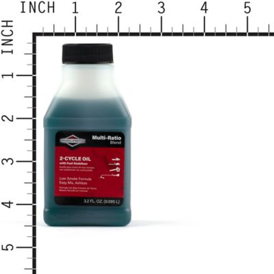 Image showing  3.2 oz. 2-Cycle Low Smoke Engine Oil, 50:1 Mix
