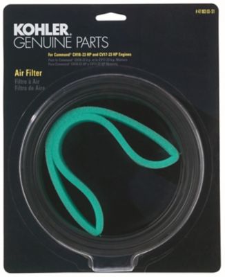 Kohler Lawn Mower Air Filter with Pre-Cleaner Kit for Select Models, CV17-740, CH18-750 with standard air filter, 47 883 03-S1