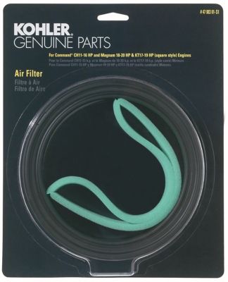 Kohler Air Filter with Pre-Cleaner for Kohler Square Style KT Series