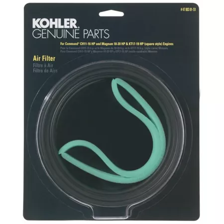 Kohler Lawn Mower Air Filter with Pre-Cleaner for Kohler Square Style KT Series Mower Filters