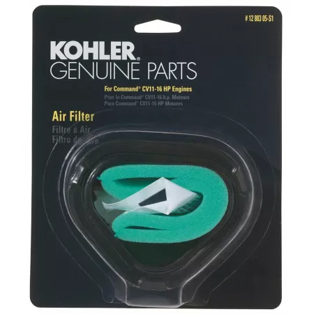 Kohler Lawn Mower Air Filter with Pre-Cleaning Kit for Select CV11-16 Standard Capacity Models Mower Filters