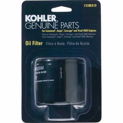 10W30 Synthetic Engine Oil & 12 050 01S Oil Filter 2 OEM Kohler Oil Change Kit 