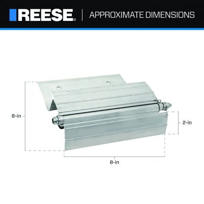 Image showing  700 lb. Capacity Adjustable Ramp Top Kit, 2 in. x 8 in., 2-Pack