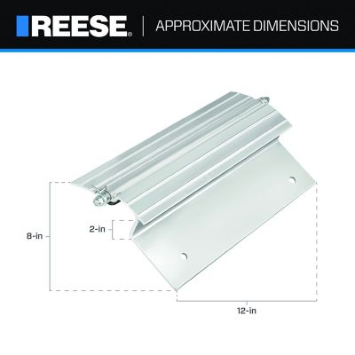 Image showing  700 lb. Capacity Adjustable Ramp Top Kit, 2 in. x 12 in., 2-Pack