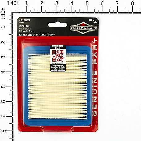 Briggs & Stratton Lawn Mower Air Filter for Select Briggs & Stratton  Models, 5043K at Tractor Supply Co.