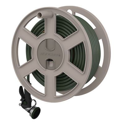 Suncast 100 ft. Powerwind Automatic Rewind Hose Reel