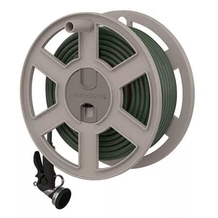 Suncast SWA100 100 Foot Sidewinder Hose Reel Hose Reels & Storage