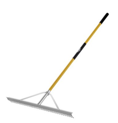 GroundWork 36 in. Aluminum Landscape Rake