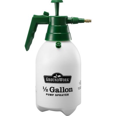 PRESSURE PUMP SPRAYER 1/2 GALLON CONTAINER AND CHEMICAL RESISTANT TIP 