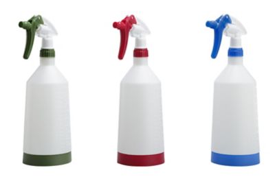 bottles and sprayers