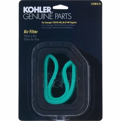 Kohler Lawn Mower Air Filter with Pre-Cleaner for Kohler Courage Twin Models