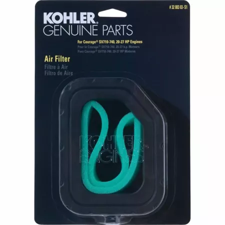 Kohler Lawn Mower Air Filter with Pre-Cleaner for Kohler Courage Twin Models Mower Filters