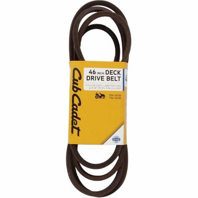 Cub Cadet 46 in. Deck Lawn Mower Deck Drive Belt for Cub Cadet Mowers, OCC-754-04118