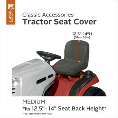 Image showing 8 th Classic Accessories 14.5 in. Lawn Tractor Seat Cover, Medium