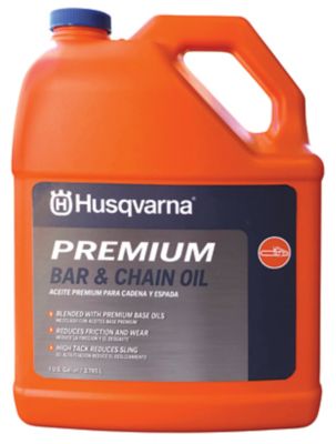 Husqvarna Mineral Chainsaw Bar and Chain Oil, 1 gal.