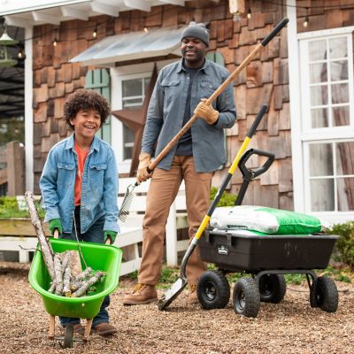 Image showing  16 in. Carbon Steel 16-Tine Welded Bow Rake