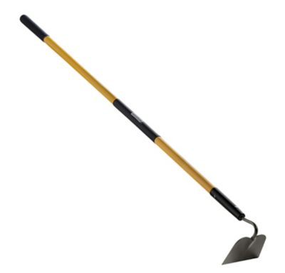 GroundWork 63 in. Fiberglass Handle Steel Hoe