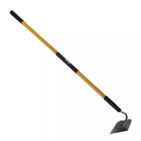 GroundWork 63 in Steel Garden Hoe with Fiberglass Handle Shovels & Digging Tools