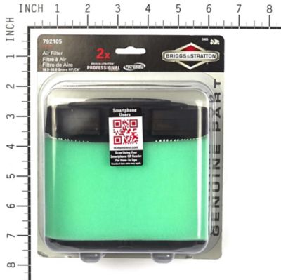 Image showing  Lawn Mower Air Filter and Pre-Cleaner for Select Briggs & Stratton Models