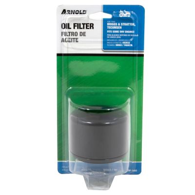 Arnold Lawn Mower Oil Filter for Briggs & Stratton and Tecumseh Models