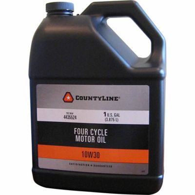 CountyLine 10W-30 Lawn Mower Oil, 1 gal.