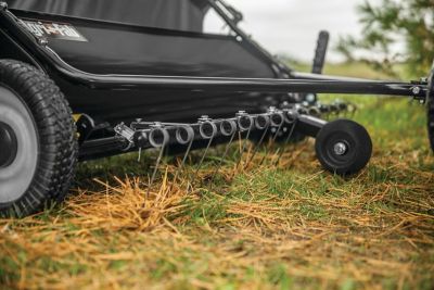 Image showing  Tow-Behind 42 in. Lawn Sweeper Tine Dethatcher