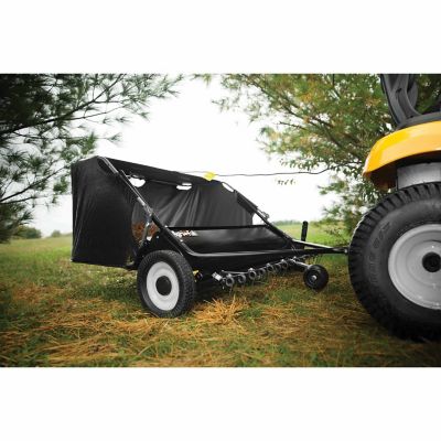 Image showing  Tow-Behind 42 in. Lawn Sweeper Tine Dethatcher