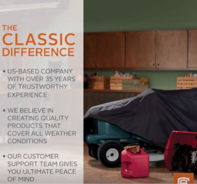 Image showing 7 th Classic Accessories Generator Cover for Generators up to 7,000 W