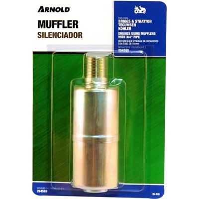 Image showing  Engine Replacement Muffler for Briggs & Stratton, Kohler and Tecumseh Models