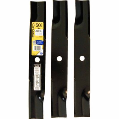 Cub Cadet 50 in. High-Lift Lawn Mower Blades for Cub Cadet Z-Force Mowers, 3-Pack
