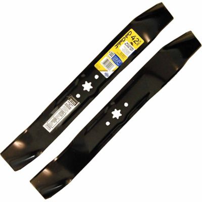 Image showing  42 in. Mulching Lawn Mower Blades for Cub Cadet RZT Mowers 2005+, 2-Pack