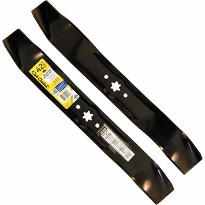 Image showing  42 in. Mulching Lawn Mower Blades for Cub Cadet RZT Mowers 2005+, 2-Pack
