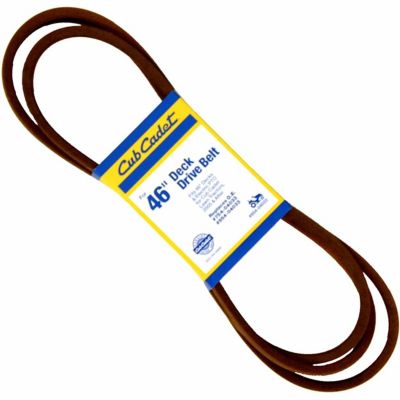 Cub Cadet 46 in. Deck Lawn Mower Deck Drive Belt for Cub Cadet Mowers, OCC-754-04033