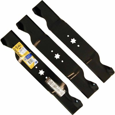 Image showing  54 in. High-Lift Lawn Mower Blades for Cub Cadet Mowers 2006+, 3-Pack