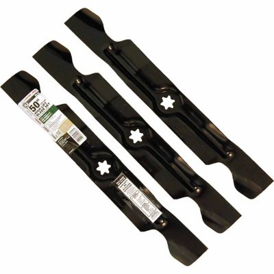 Image showing  50 in. High-Lift Lawn Mower Blades for MTD Mowers, 3-Pack