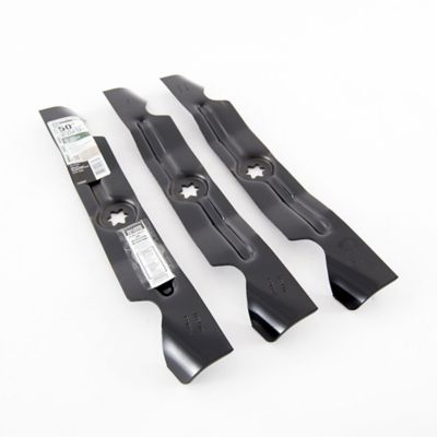 Image showing  50 in. High-Lift Lawn Mower Blades for MTD Mowers, 3-Pack