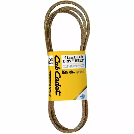 Cub Cadet 42 in Lawn Mower Deck Drive Belt for Cub Cadet Mowers Mower Belts