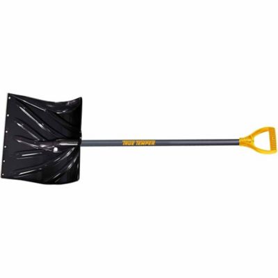 True Temper 18 in. Poly Combo Snow Shovel