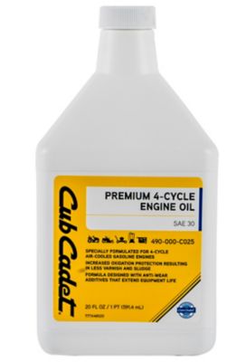 Image showing  Premium 4-Cycle 900 Series Lawn Mower Engine Oil, 20 oz.