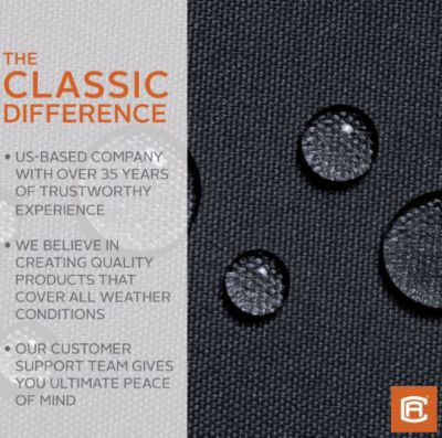 Image showing 6 th Classic Accessories Snowmobile Storage Cover, 130 in. L, Fits Snowmobiles 101 in. to 118 in.