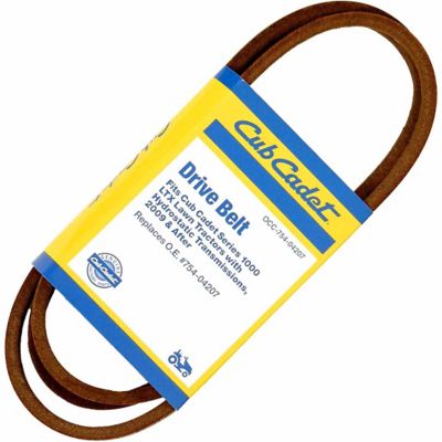 Image showing  6.25 in. x 18.75 in. Lawn Mower Hydrostatic Transmission Drive Belt for Cub Cadet Mowers